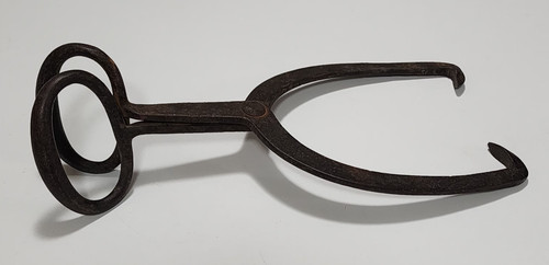Hand forged iron block ice - forged,