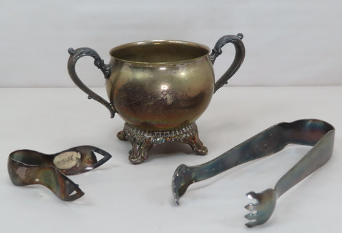 Vintage silver plate ornate - vintage,